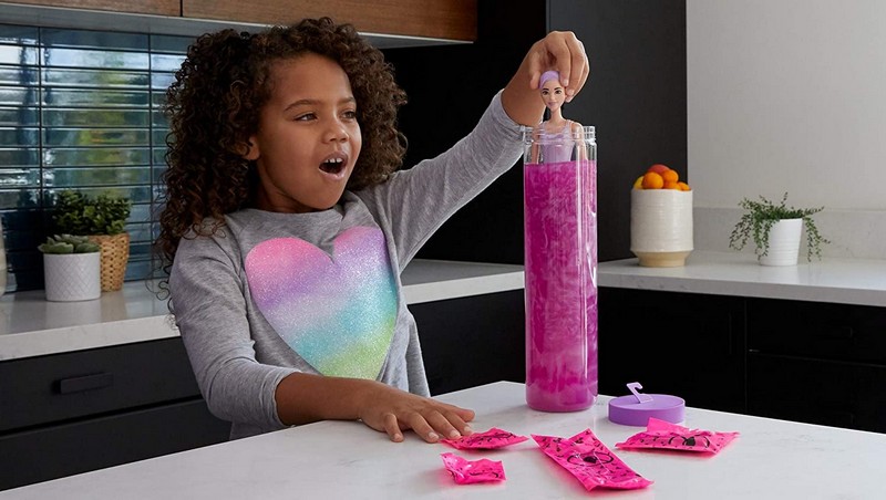 Barbie Color Reveal Meglepetés Baba 5. Sorozat - Csillámvarázs