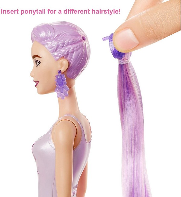 Barbie Color Reveal Meglepetés Baba 5. Sorozat - Csillámvarázs