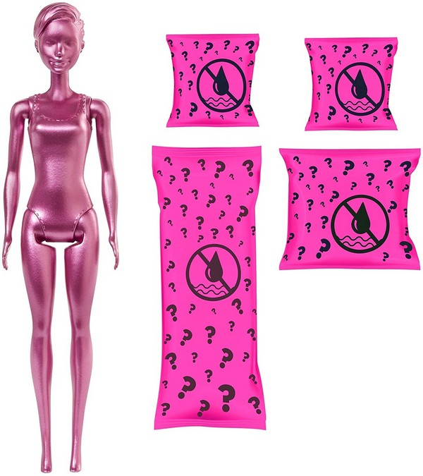Barbie Color Reveal Meglepetés Baba 5. Sorozat - Csillámvarázs