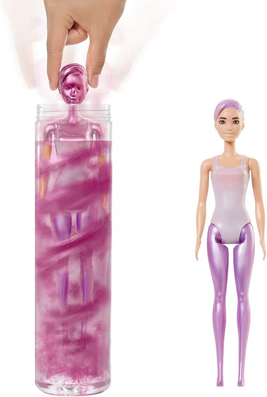 Barbie Color Reveal Meglepetés Baba 5. Sorozat - Csillámvarázs