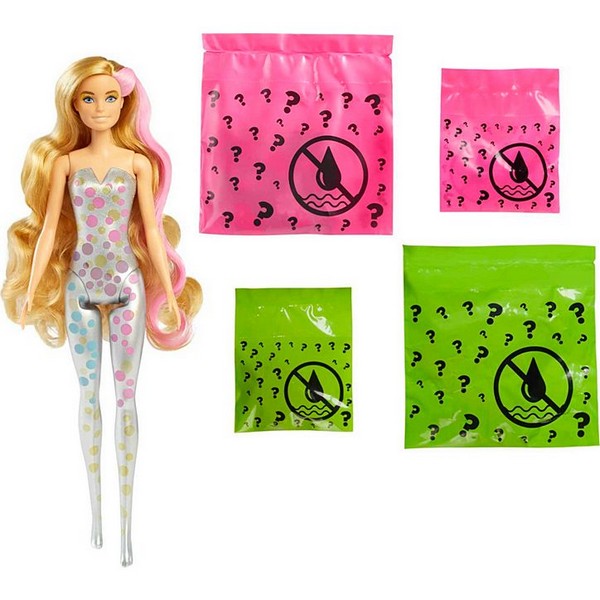 Barbie Color Reveal Meglepetés Baba 7. széria Irány a buli