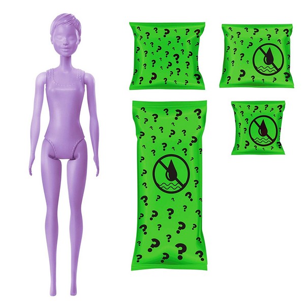 Barbie Color Reveal Meglepetés Baba 2. Sorozat - Finom Falatok