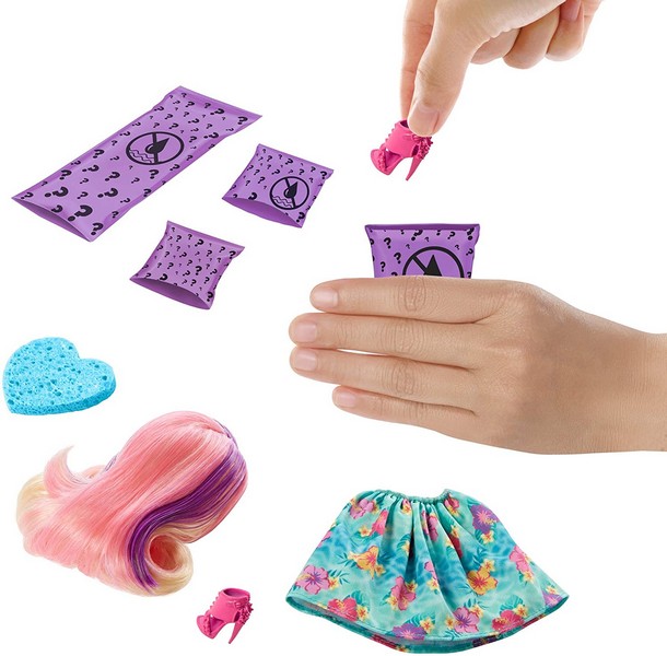 Barbie Color Reveal Meglepetés baba 3. sorozat - Természeti csodák