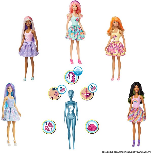 Barbie Color Reveal Meglepetés baba 3. sorozat - Természeti csodák