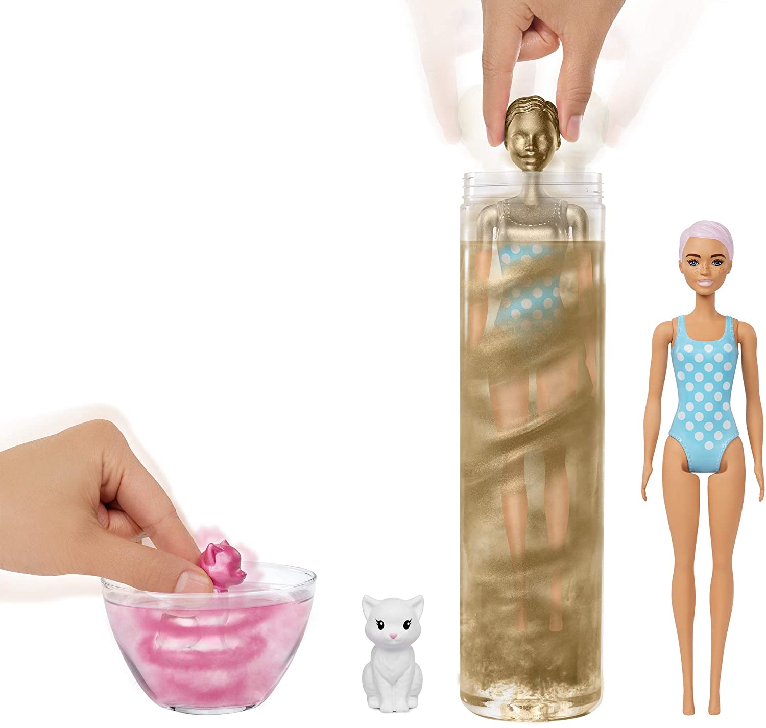 Barbie Color Reveal Ultimate Meglepetés szett Beach Party