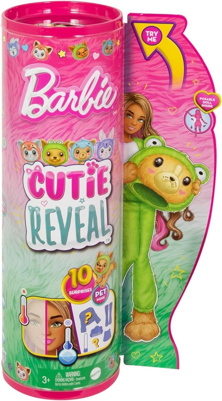 Barbie Cutie Reveal Meglepetés Baba Békuci (6. Sorozat)