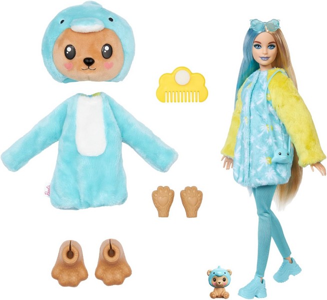 Barbie Cutie Reveal Meglepetés Baba Delfinke (6. Sorozat)