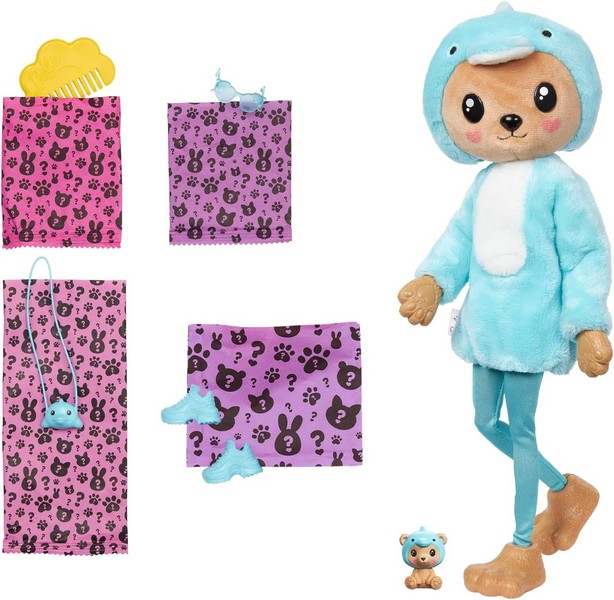 Barbie Cutie Reveal Meglepetés Baba Delfinke (6. Sorozat)