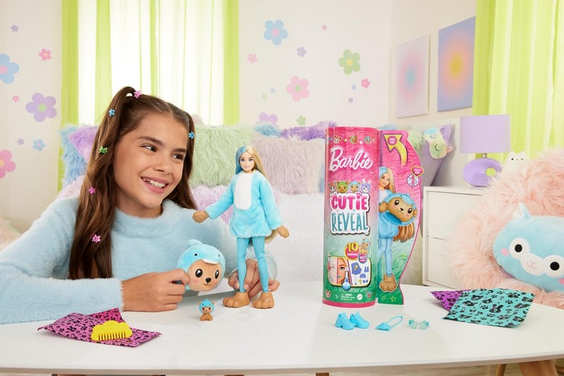 Barbie Cutie Reveal Meglepetés Baba Delfinke (6. Sorozat)