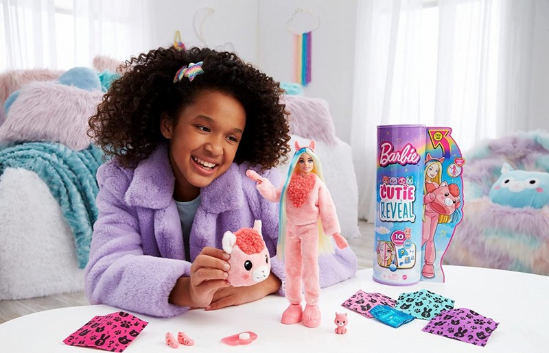 Barbie Cutie Reveal Meglepetés Baba Láma (2. sorozat)