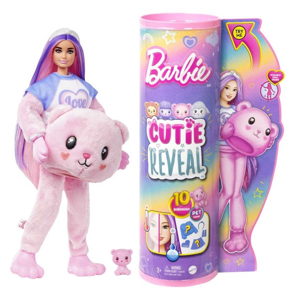 Barbie Cutie Reveal Meglepetés Baba - Maci (5. Sorozat)