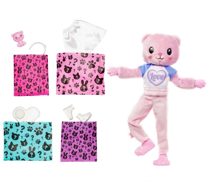 Barbie Cutie Reveal Meglepetés Baba - Maci (5. Sorozat)