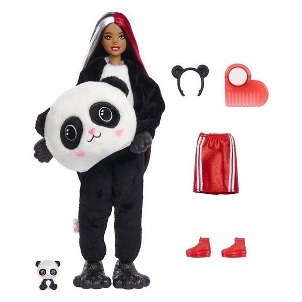 Barbie Cutie Reveal Meglepetés Baba Panda Maci (1. sorozat)