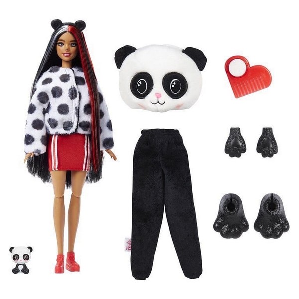 Barbie Cutie Reveal Meglepetés Baba Panda Maci (1. sorozat)