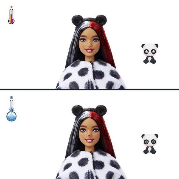 Barbie Cutie Reveal Meglepetés Baba Panda Maci (1. sorozat)