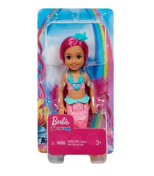 Barbie Dreamtopia Chelsea sellő Pink hajú