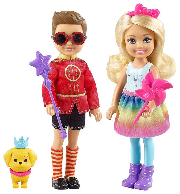 Barbie Dreamtopia Chelsea és Ottó szett