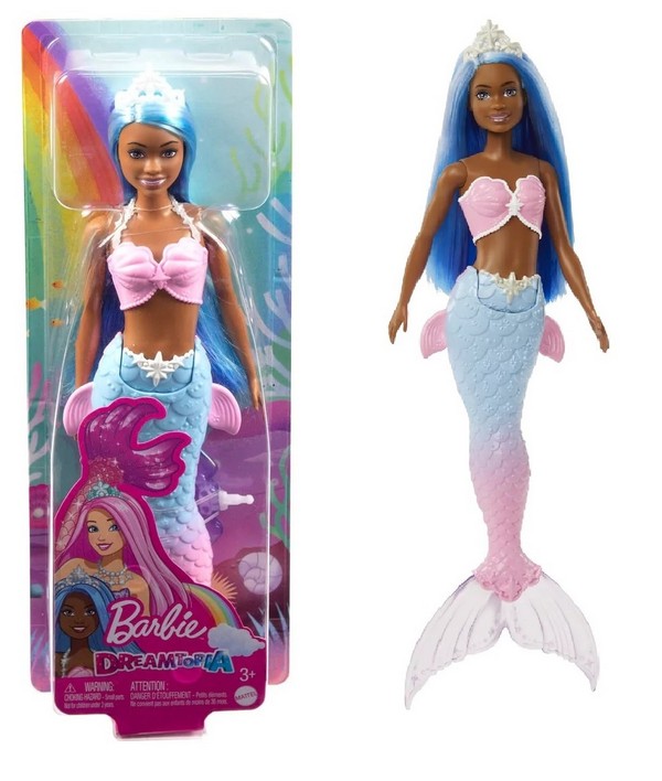 Barbie Dreamtopia Sellő - Kék Hajú (2022.)