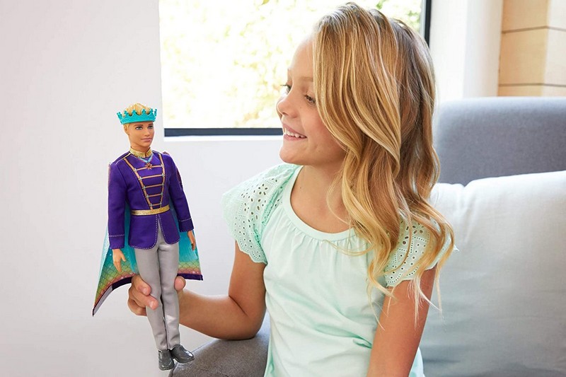 Barbie Dreamtopia Átváltozó Sellő Herceg