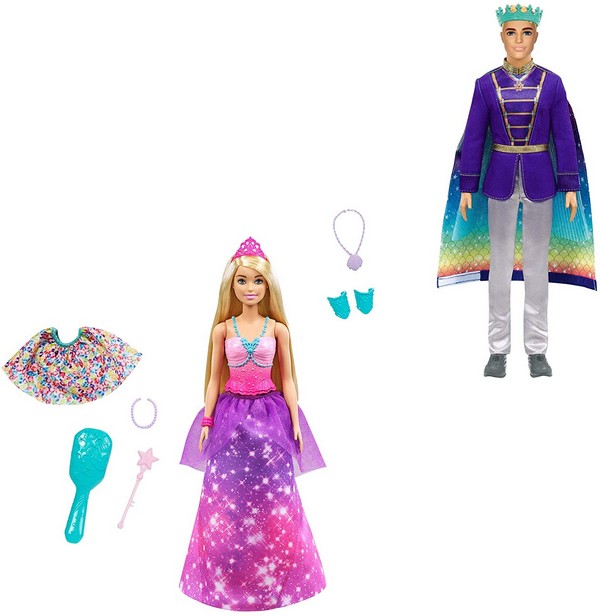 Barbie Dreamtopia Átváltozó Sellő Herceg
