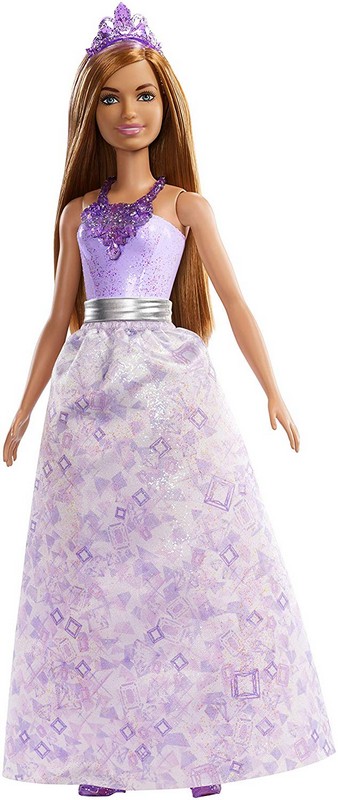 Barbie Dreamtopia hercegnő barna hajú