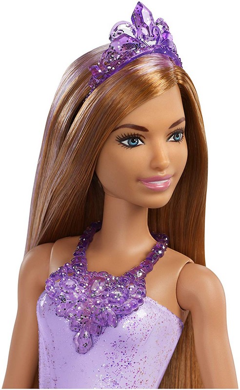 Barbie Dreamtopia hercegnő barna hajú