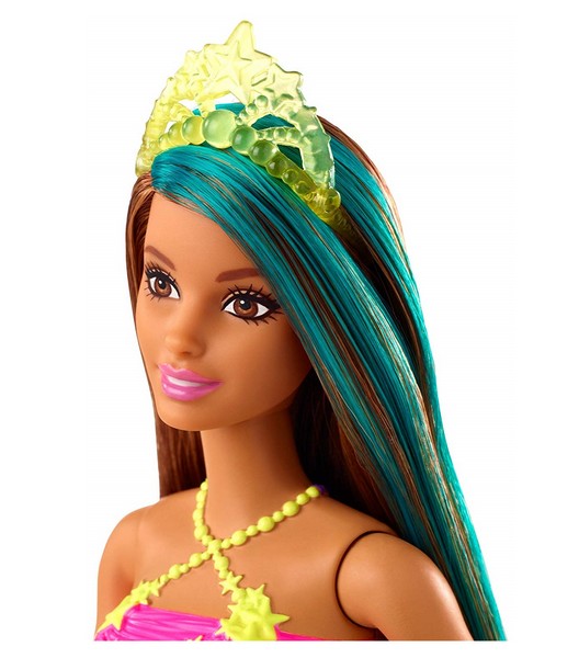 Barbie Dreamtopia hercegnők Barna-kék hajú