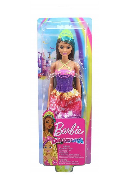 Barbie Dreamtopia hercegnők Barna-kék hajú