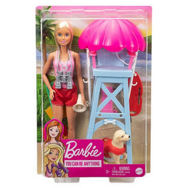 Barbie Edző Játékszett - Vízi Mentő Szett