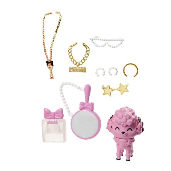 Barbie Extra Fancy Prémium Baba - Rózsaszín ruhás