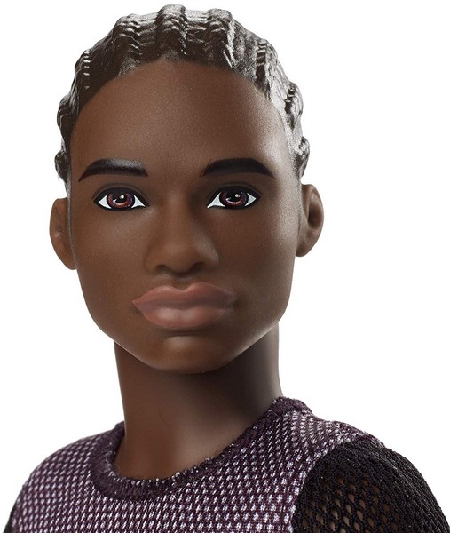 Barbie Fashionista barátok fiú baba farmer nadrágban