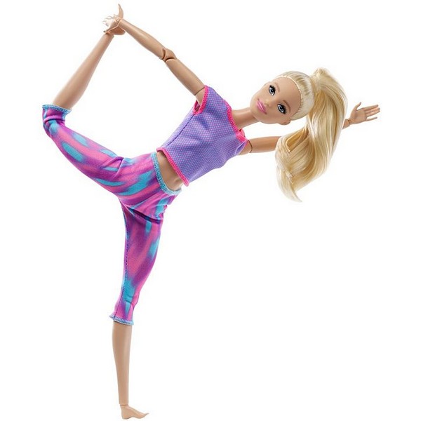 Barbie Hajlékony Jógababa Lila Ruhában