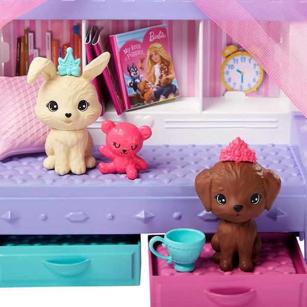 Barbie Princess Adventure Chelsea hercegnő játékszett Barna hajú
