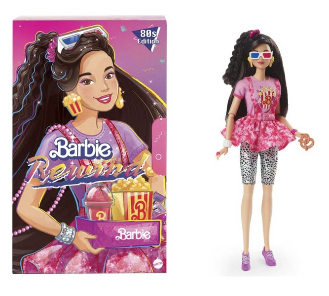 Barbie Rewind Baba a 80-as években - Moziban