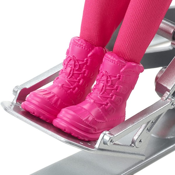 Barbie Téli Olimpia Baba Paralimpikon Síelő Lány