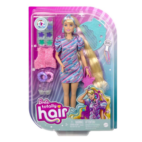 Barbie Totally Hair Baba - Csillag