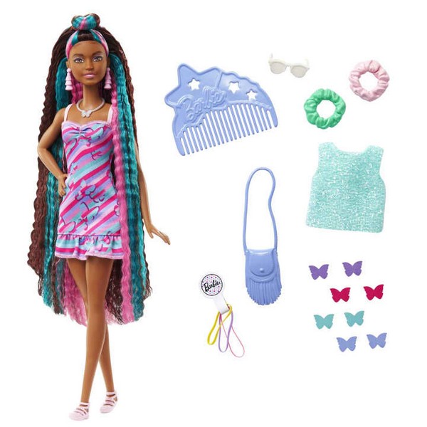 Barbie Totally Hair Baba - Pillangó