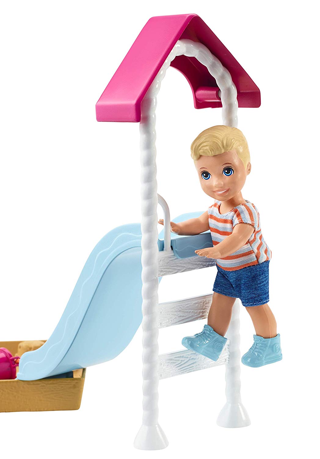Barbie bébiszitter kiegészítő szett Játszótér