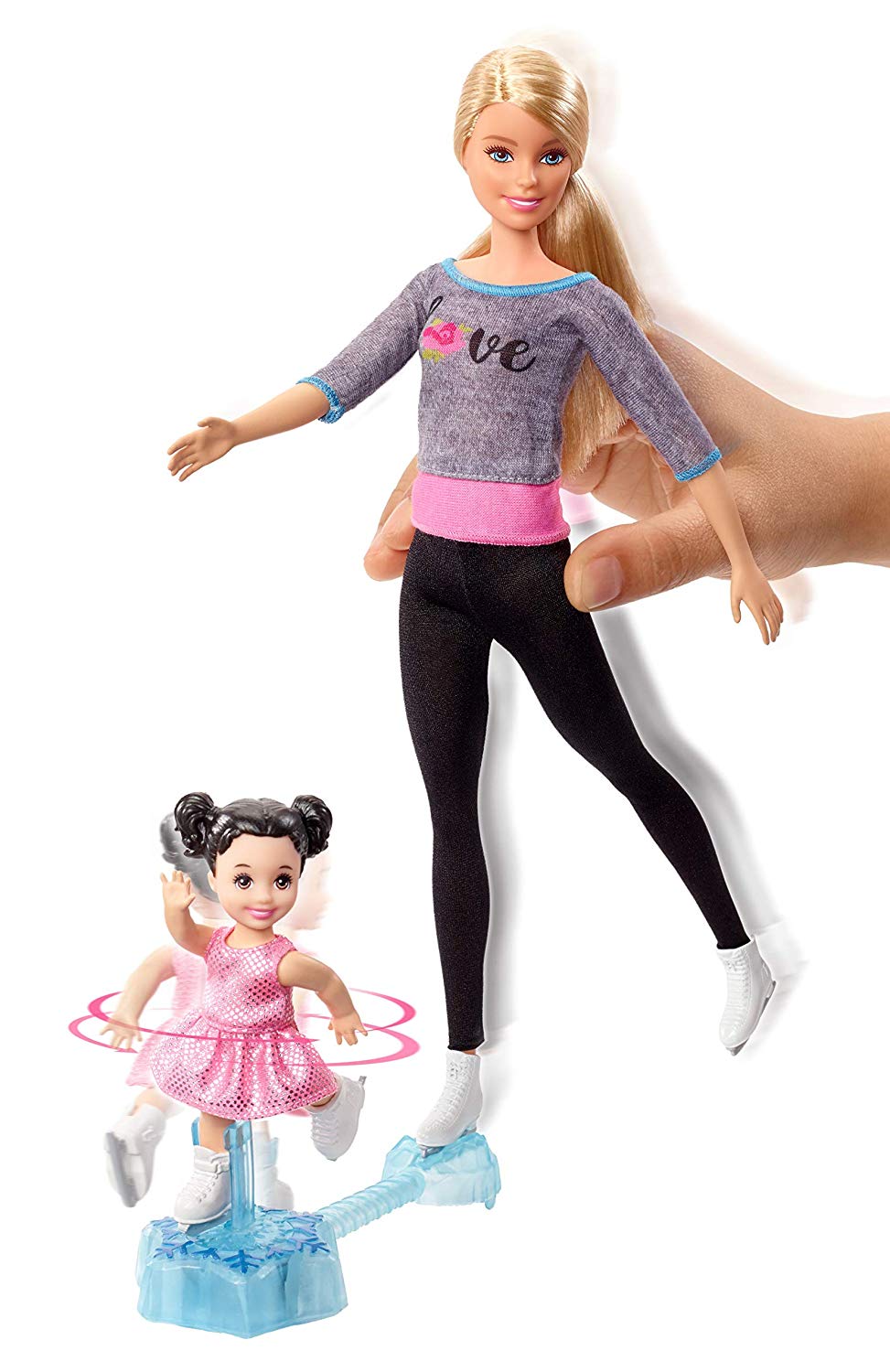 Barbie edző karrier játékszett - Jégkorcsolya