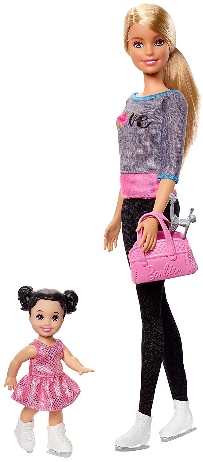 Barbie edző karrier játékszett - Jégkorcsolya