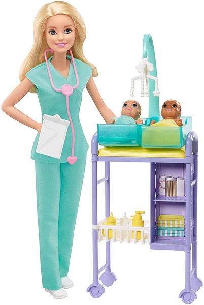 Barbie karrier játékszettek gyerekorvos