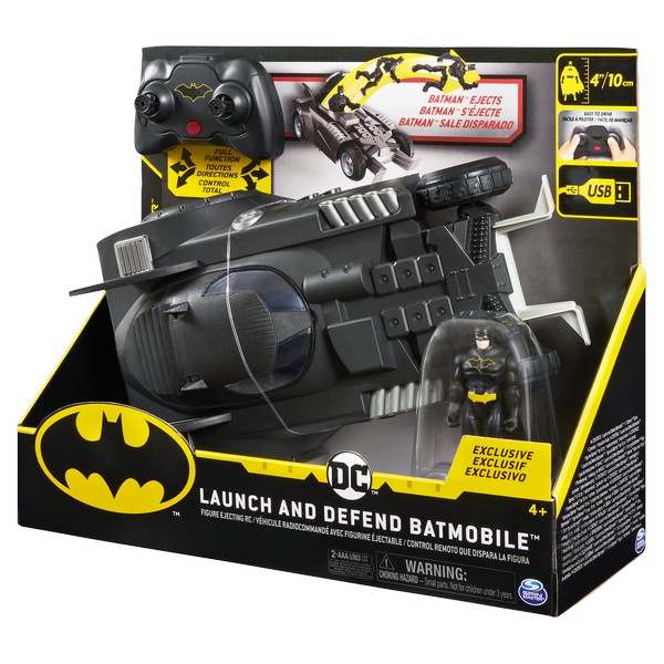 Batman Indíts és védekezz Távirányítós autó figurával