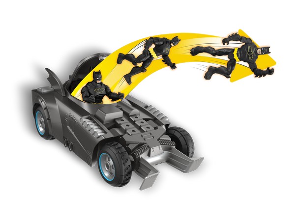 Batman Indíts és védekezz Távirányítós autó figurával