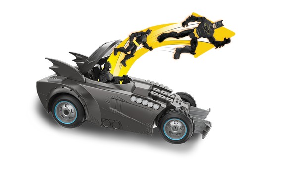 Batman Indíts és védekezz Távirányítós autó figurával