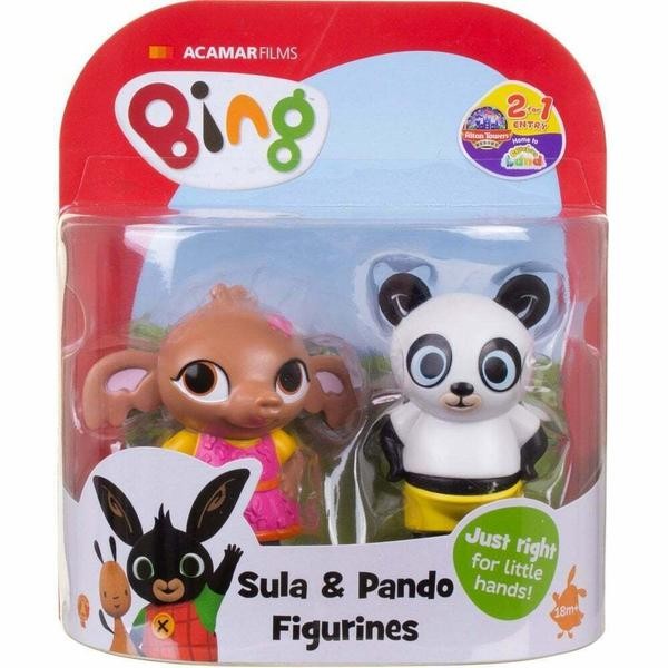 Bing és barátai 2 db-os figura szett - Sula és Pando