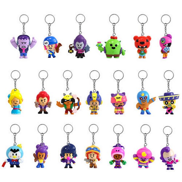 Brawl Stars Meglepetés Kulcstartós Figura Tasakban