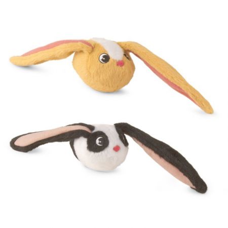 Bunnies Lógj velem nyuszi párban Fekete fülű és barna
