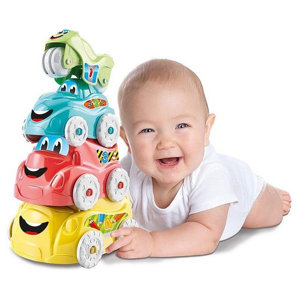 Clementoni Baby Jármű Rakosgató 4 db-os