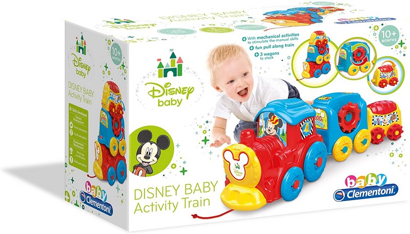 Clementoni Baby Mickey Egér Fejlesztő Vonat