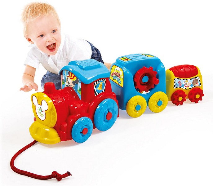 Clementoni Baby Mickey Egér Fejlesztő Vonat